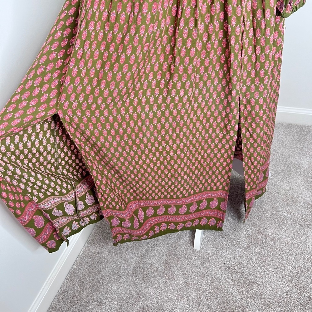 RAGA Split Geometric Bohemian Maxi Dress S - Picture 5 of 7